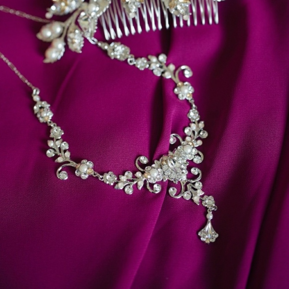 Kleinfelds Thomas Knoell Bridal "Avalon" Necklace